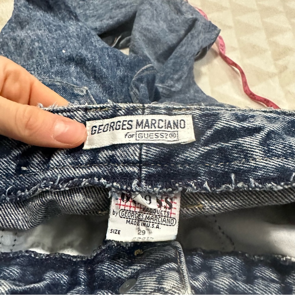 Marciano for guess acid wash jeans vintage 29 - Picture 5 of 5